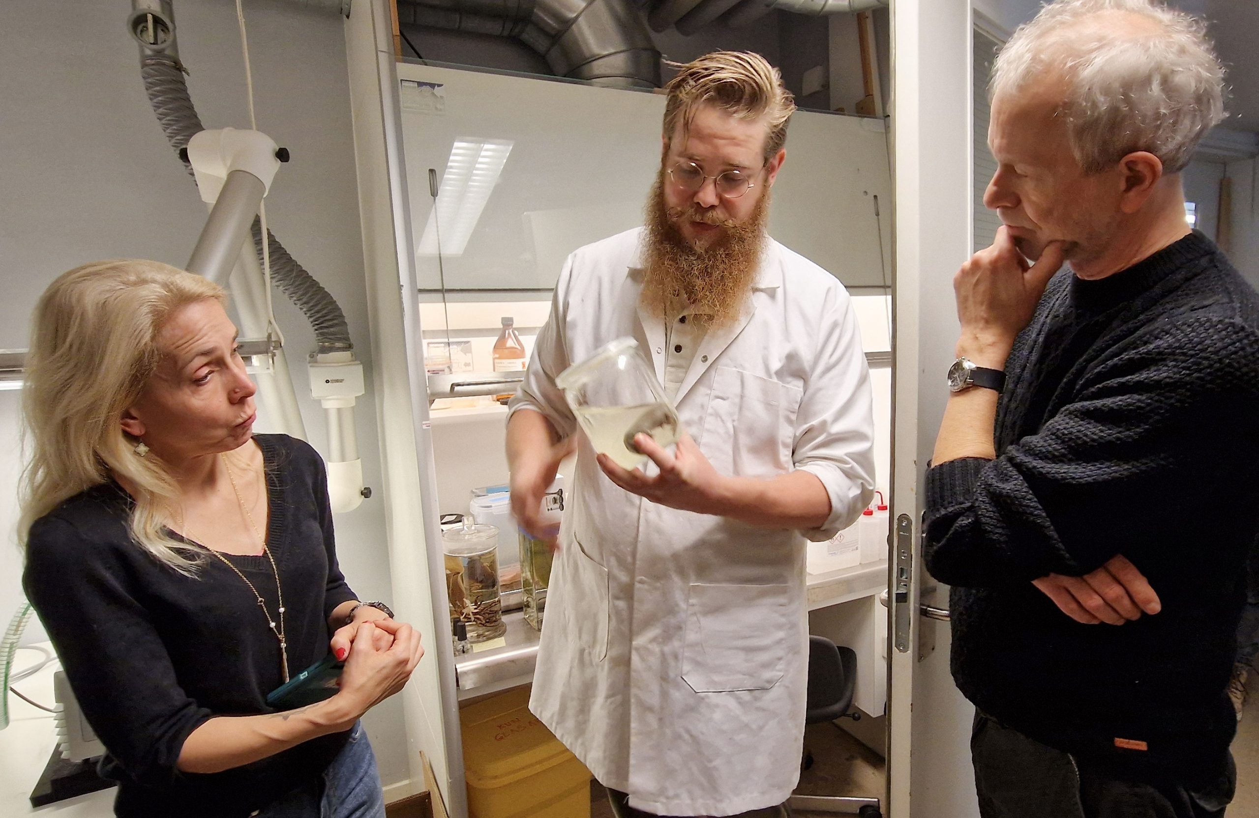 Image of people conferring